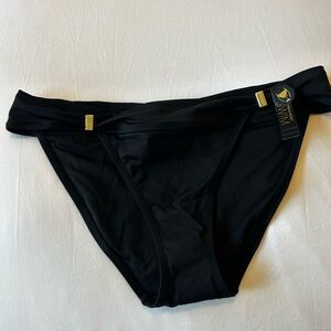 NWT Victoria's Secret Black Bikini Bottom